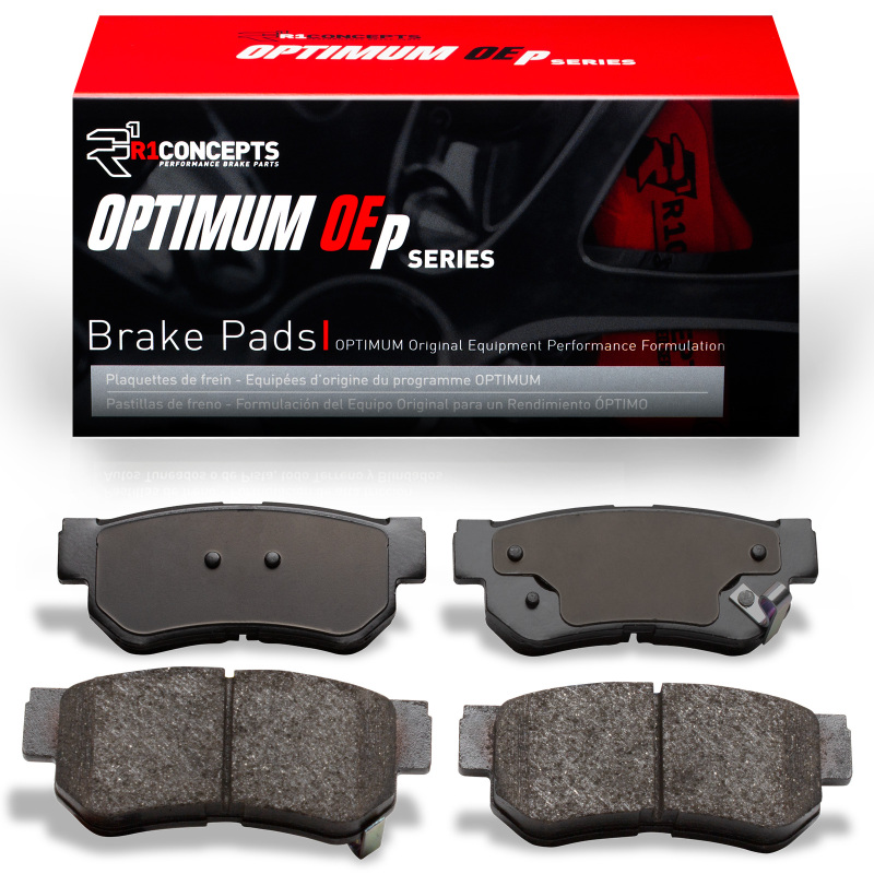 Hyundai Elantra Brake Pads - Rear - R1 Concepts - Optimum OE - `99-`10